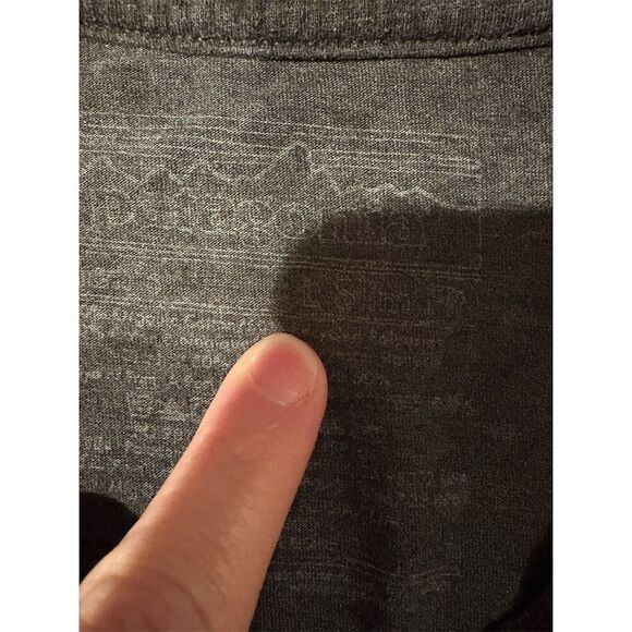 Patagonia Men's Large Gray Graphic T-Shirt Outdoor Adventure Tee - Picture 4 of 4